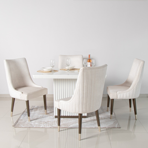 COMEDOR LOFTY ALLICE OFF WHITE Y KANZAS BEIGE