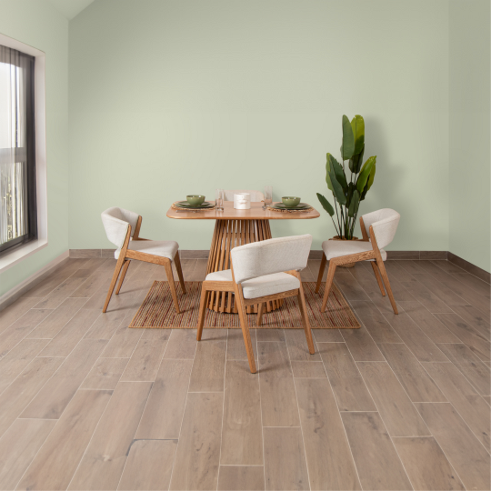 COMEDOR 4 PTOS SUNSET MADERA NATURAL HOUSTON PERLA