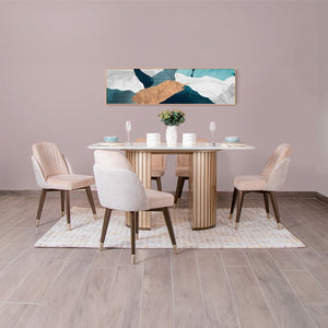 Comedor 6 Puestos Bangkok Niagara Beige