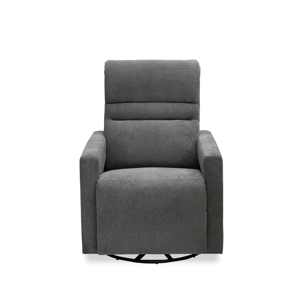 SILLA RECLINABLE VERONA HUMO MECEDORA GIRATORIA