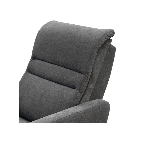 SILLA RECLINABLE VERONA HUMO MECEDORA GIRATORIA