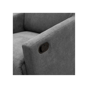 SILLA RECLINABLE VERONA HUMO MECEDORA GIRATORIA