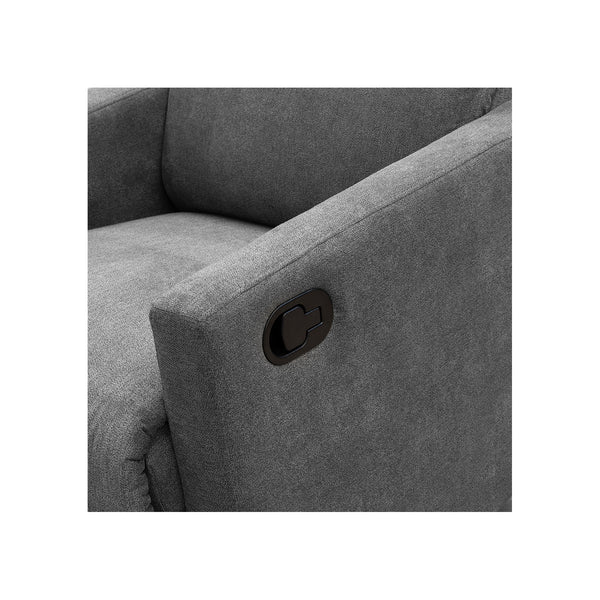 SILLA RECLINABLE VERONA HUMO MECEDORA GIRATORIA
