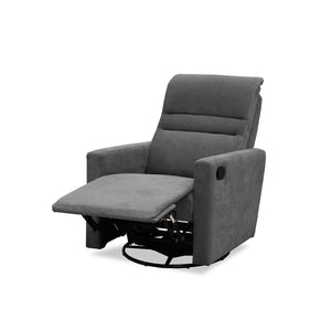 SILLA RECLINABLE VERONA HUMO MECEDORA GIRATORIA