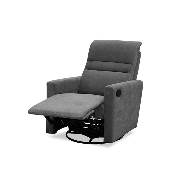 SILLA RECLINABLE VERONA HUMO MECEDORA GIRATORIA