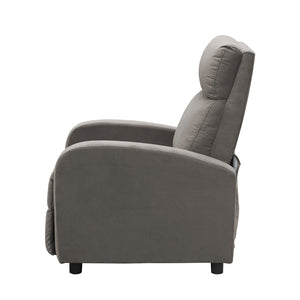 SILLA RECLINABLE DANTE TAUPE ESTATICA PUSH ARM