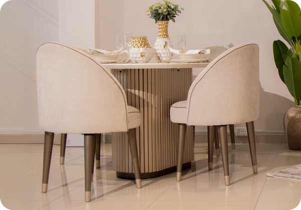 COMEDOR 4 PTOS KIOTO ITALIANA MARFIL
