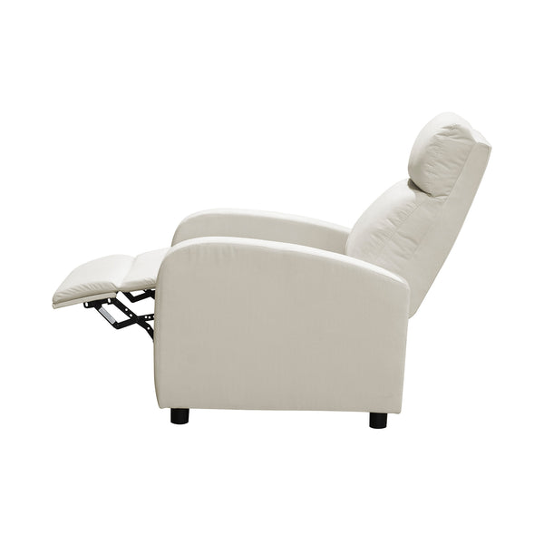 SILLA RECLINABLE DANTE CRUDO ESTATICA PUSH ARM