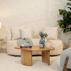 Sofá 3 Puestos Serene Oasis Crema